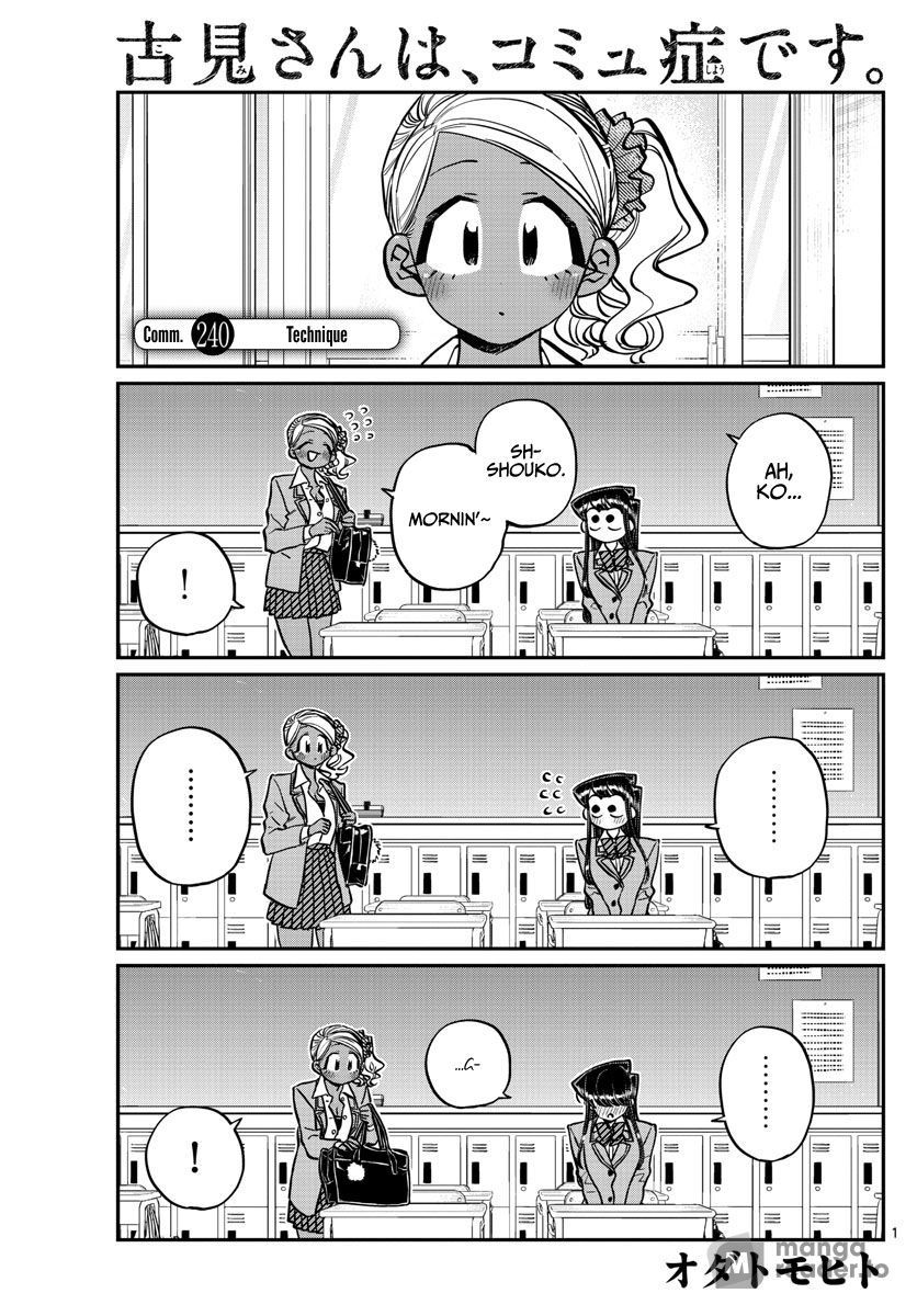 Komi Can’t Communicate, Chapter 240 image 01